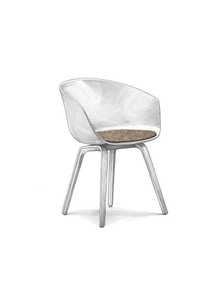 Filz Sitzauflage Hay About A Chair