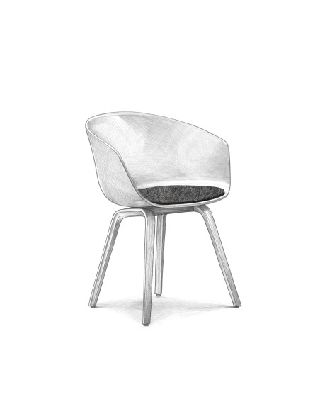 Filz Sitzauflage Hay About A Chair