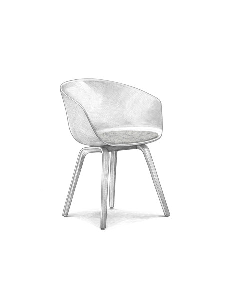 Filz Sitzauflage Hay About A Chair