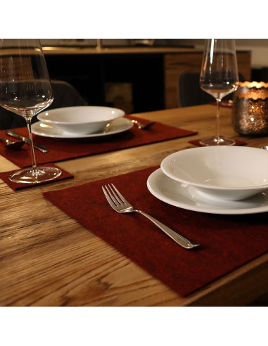 Felt placemat Square