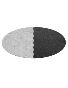 Filzteppich RoundConnect marmor / granit