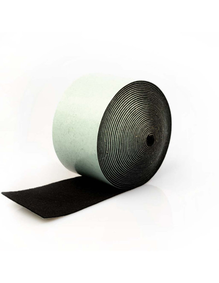 Filzstreifen selbstklebend - Schwarz 1mm