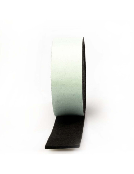 Felt strips self adhesive - Black 2mm