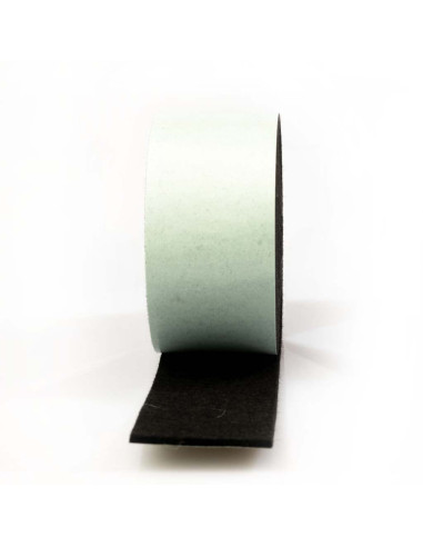 Felt strips self adhesive - Black 2mm
