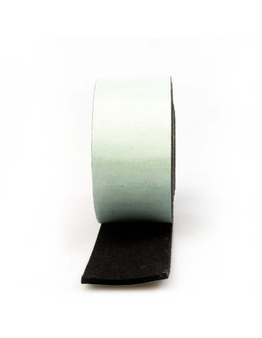 Felt strips self adhesive - Black 3mm
