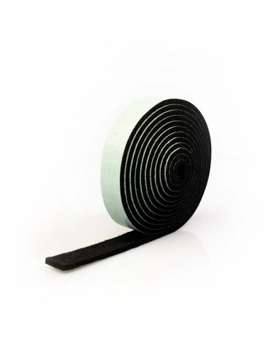 Filzstreifen selbstklebend - Schwarz 3mm
