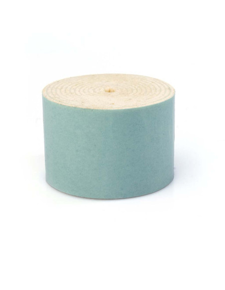Felt strips self adhesive - Withe 2mm