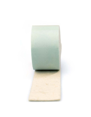 Felt strips self adhesive - Withe 2mm