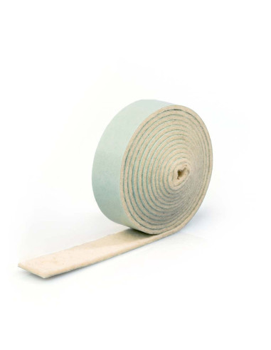 Bande de feutre autocollante - Blanc brut 2mm