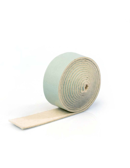 Bande de feutre autocollante - Blanc brut 2mm
