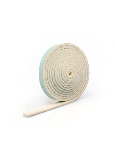 Filzstreifen selbstklebend - Weiss 3mm
