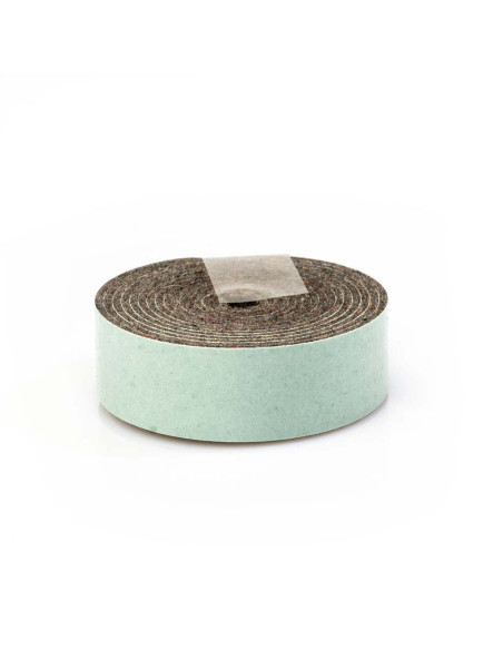 Felt strips self adhesive - Gray 1mm