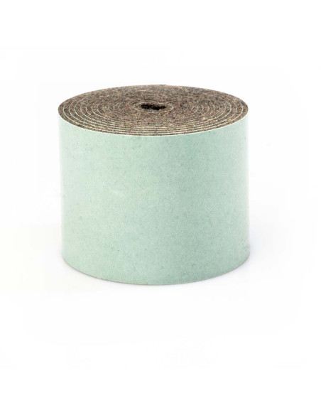 Felt strips self adhesive - Gray 1mm