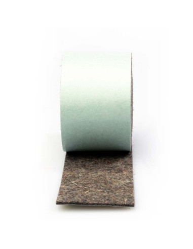 Bande de feutre autocollante - Gris 1mm