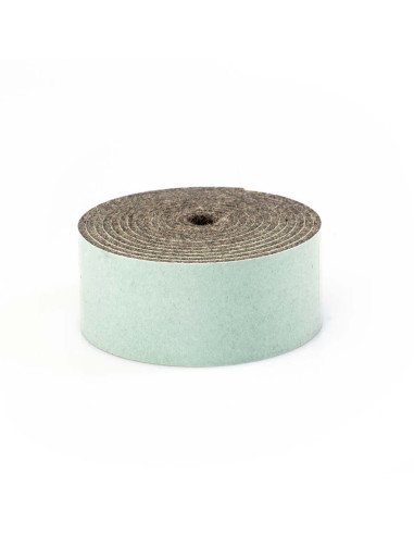 Bande de feutre autocollante - Gris 2mm