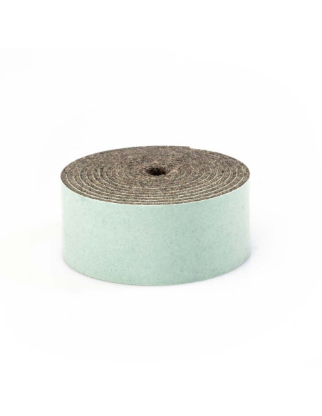 Bande de feutre autocollante - Gris 2mm
