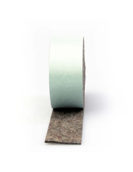 Bande de feutre autocollante - Gris 2mm