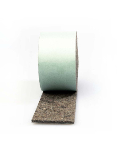 Felt strips self adhesive - Gray 3mm