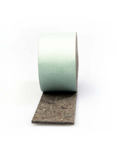Filzstreifen selbstklebend - Grau 3mm