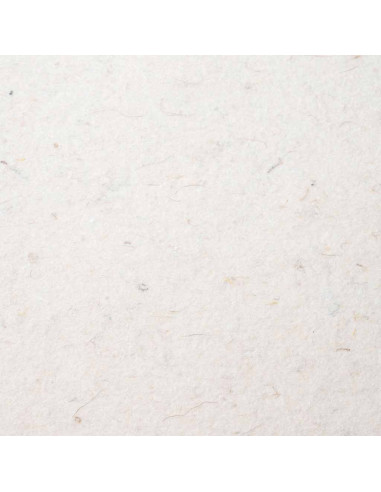 Feutre Blanc brut / 2-8 mm