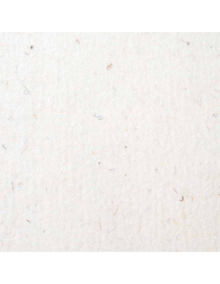 Feutre Blanc brut / 2-8 mm