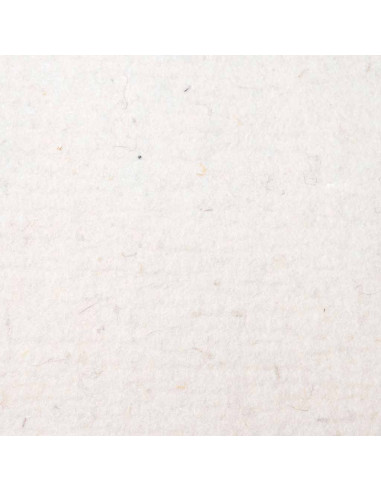 Feutre Blanc brut / 2-8 mm