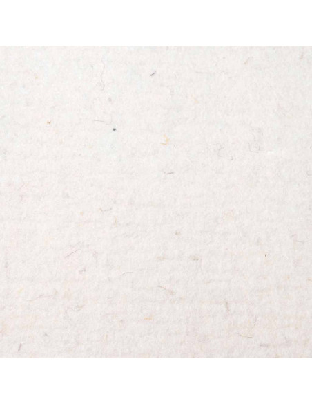 Feutre Blanc brut / 2-8 mm