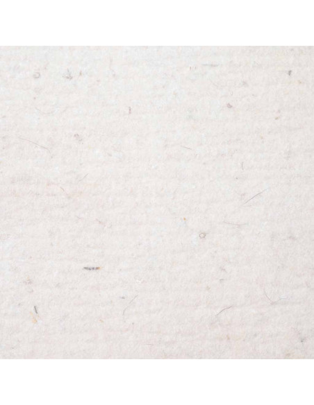 Feutre Blanc brut / 2-8 mm