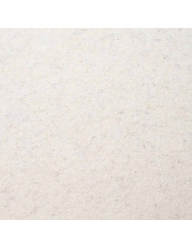 Feutre Blanc brut / 1-4 mm