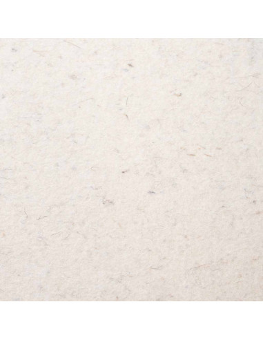Felt Raw white / 1-4 mm