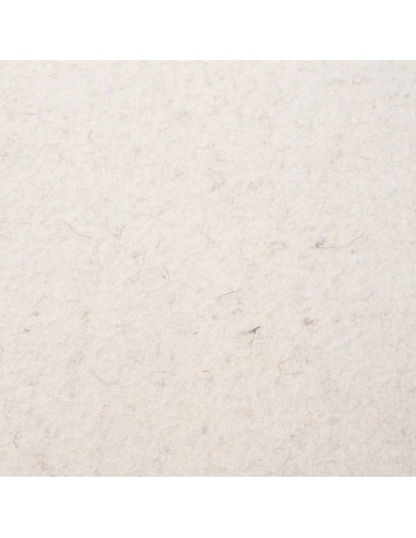 Feutre Blanc brut / 1-4 mm