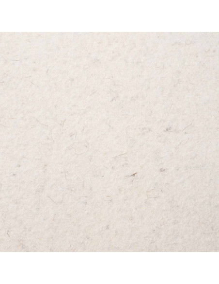 Feutre Blanc brut / 1-4 mm
