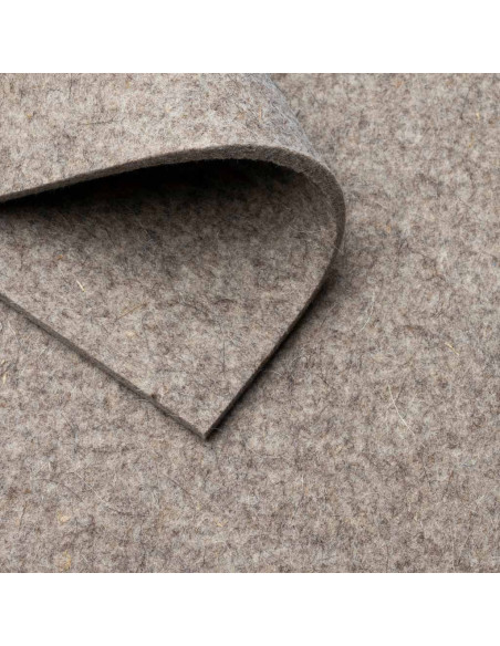 Feutre Beige / 3-10 mm