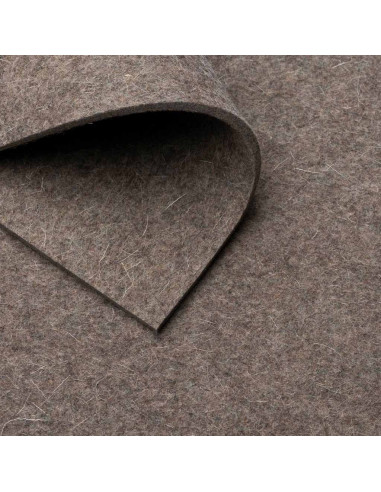 Felt Gray / 1-5 mm