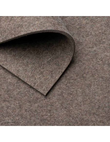 Felt Gray / 1-5 mm