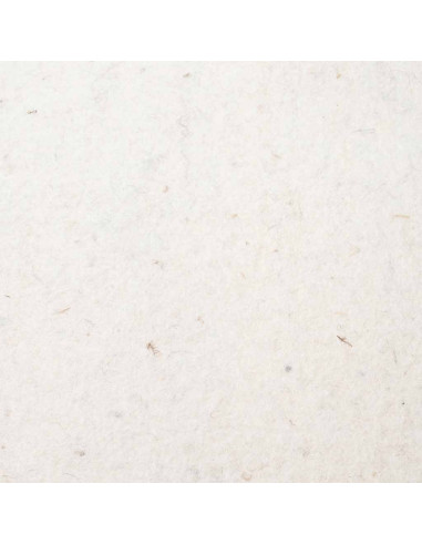 Felt Raw white / 2-15 mm