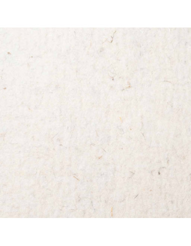 Filz Rohweiss / 2-15 mm