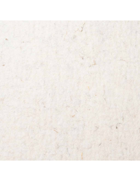 Felt Raw white / 2-15 mm