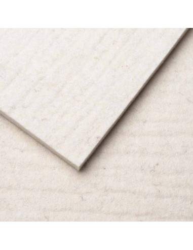 Felt Raw white / 2-15 mm