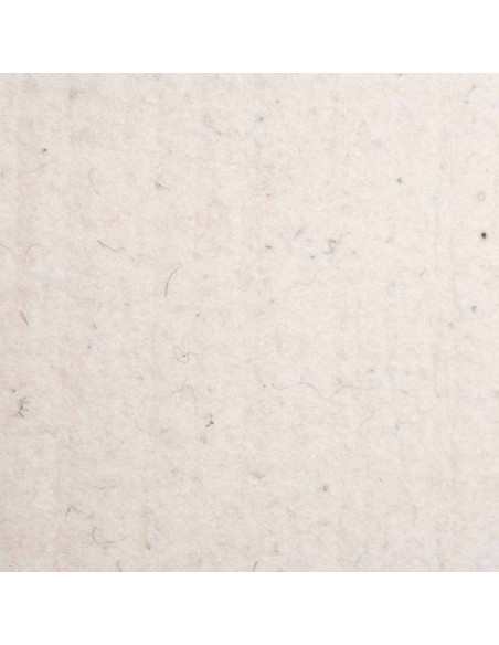 Filz Rohweiss / 2-15 mm