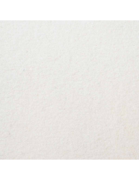 Felt Raw white / 2-15 mm