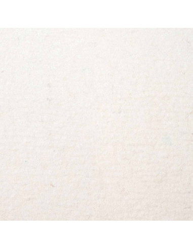Feutre Blanc brut / 2-15 mm