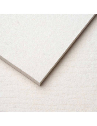 Felt Raw white / 2-15 mm