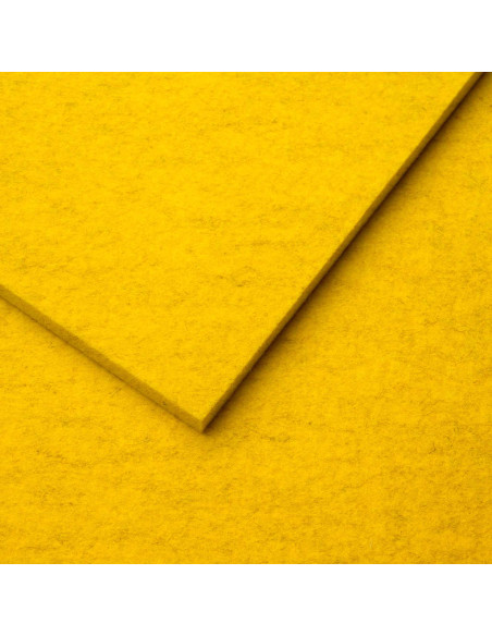 Feutre Jaune chiné / 3-12 mm
