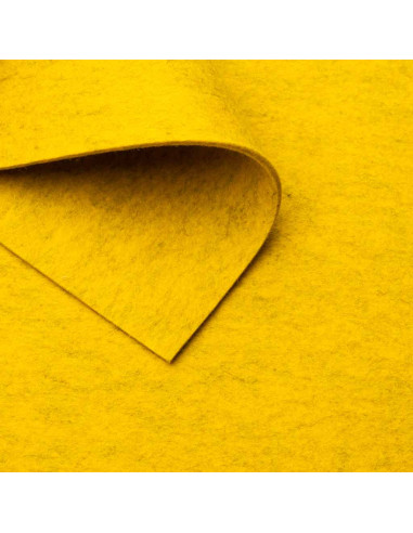 Feutre Jaune chiné / 3-12 mm