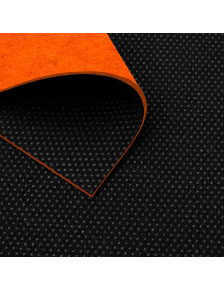 Felt Orange mottled / 3-12 mm