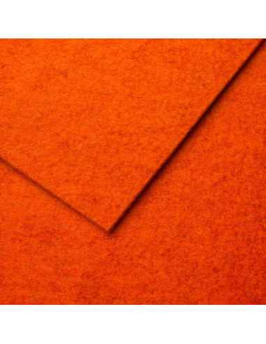 Felt Orange mottled / 3-12 mm