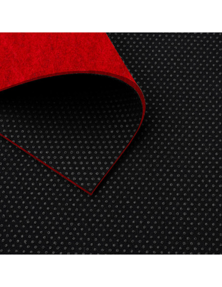 Felt Red mottled / 3-12 mm