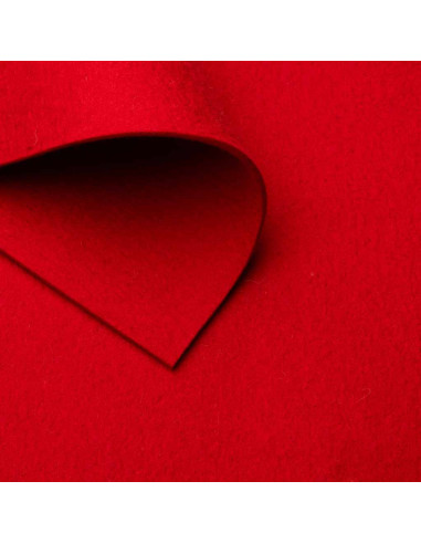 Felt Dark red / 3-12 mm