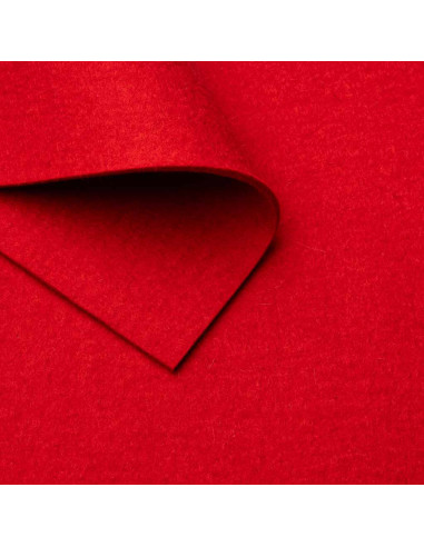 Filz Dunkelrot / 3-12 mm